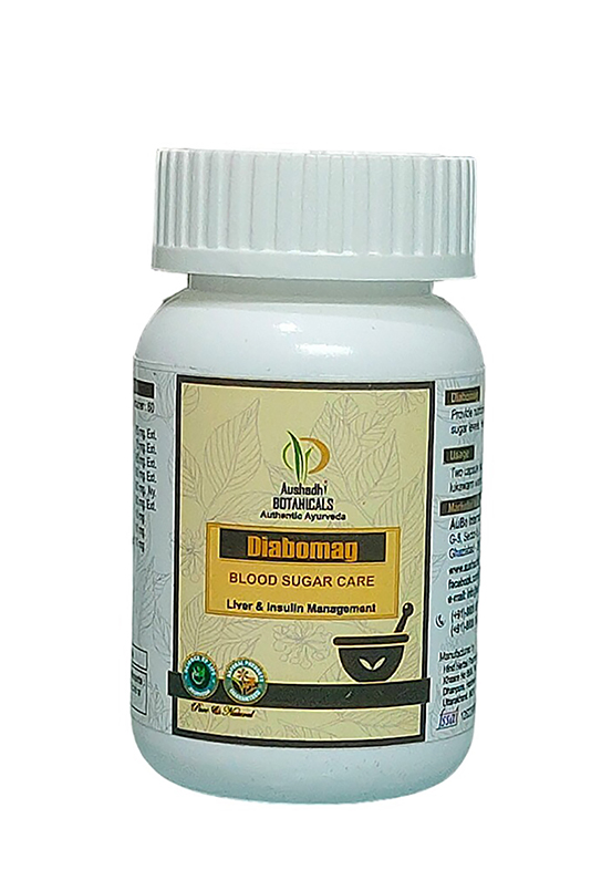 Diabomag - Regulates Blood Sugar levels, Helps reverse diabetes, Normalizes Liver & Pancreas.